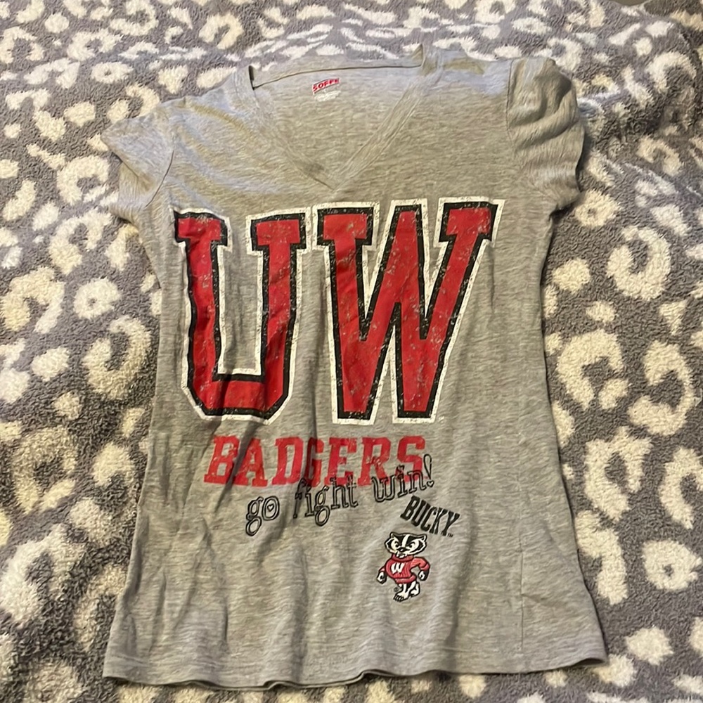Soffe UW Badgers Wisconsin Badgers Shirt